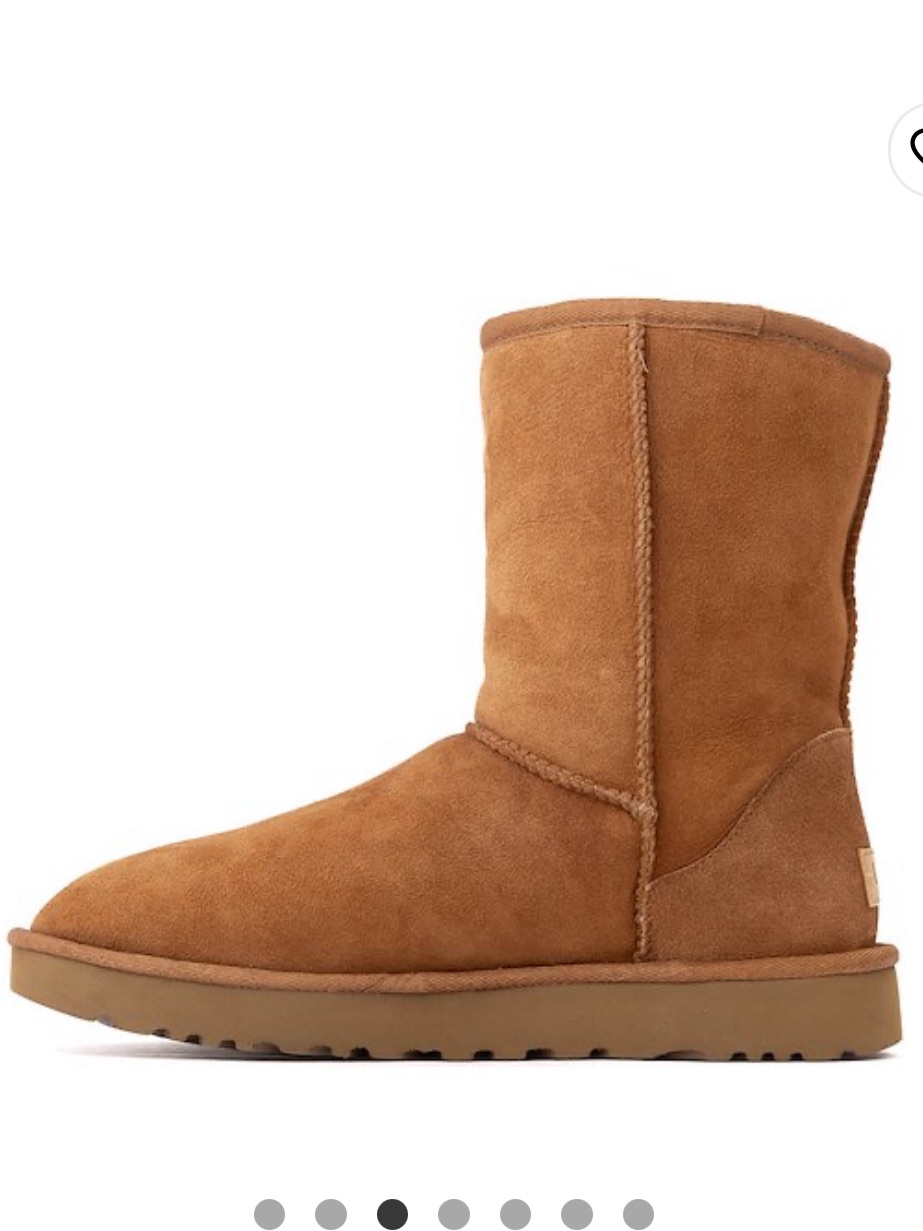 Womens Ugg Classic Short Ii Boot  Chestnut